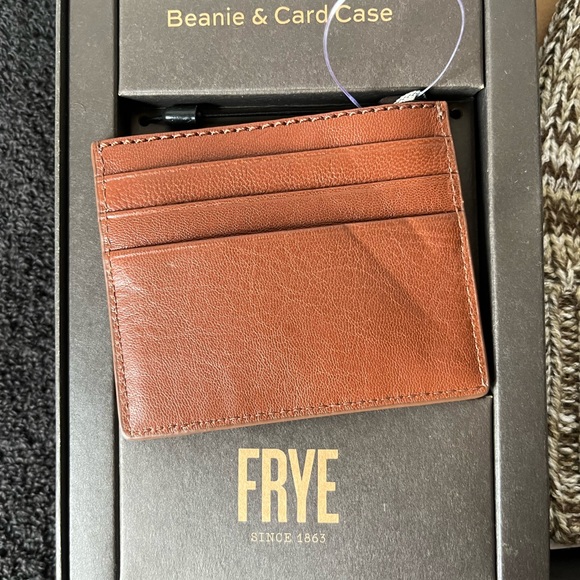 Frye Boxed Beanie & Card Case Boxed Set - Picture 8 of 9